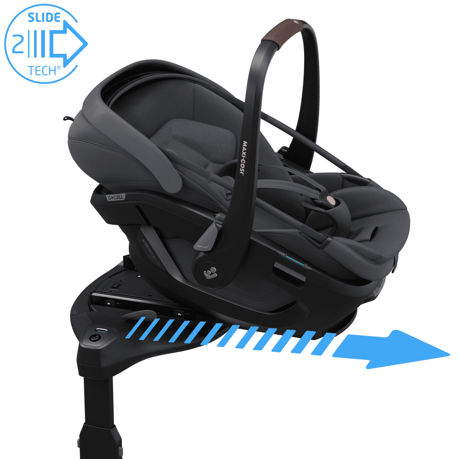 Maxi Cosi Maxi-Cosi Coral Slide Pro Babyschale Moon Graphite