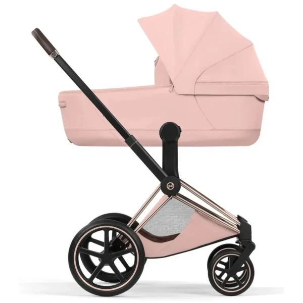  Cybex Priam Style Kinderwagen Set 3in1 Rosegold / Peach Pink inkl. Cloud T Plus Peach Pink