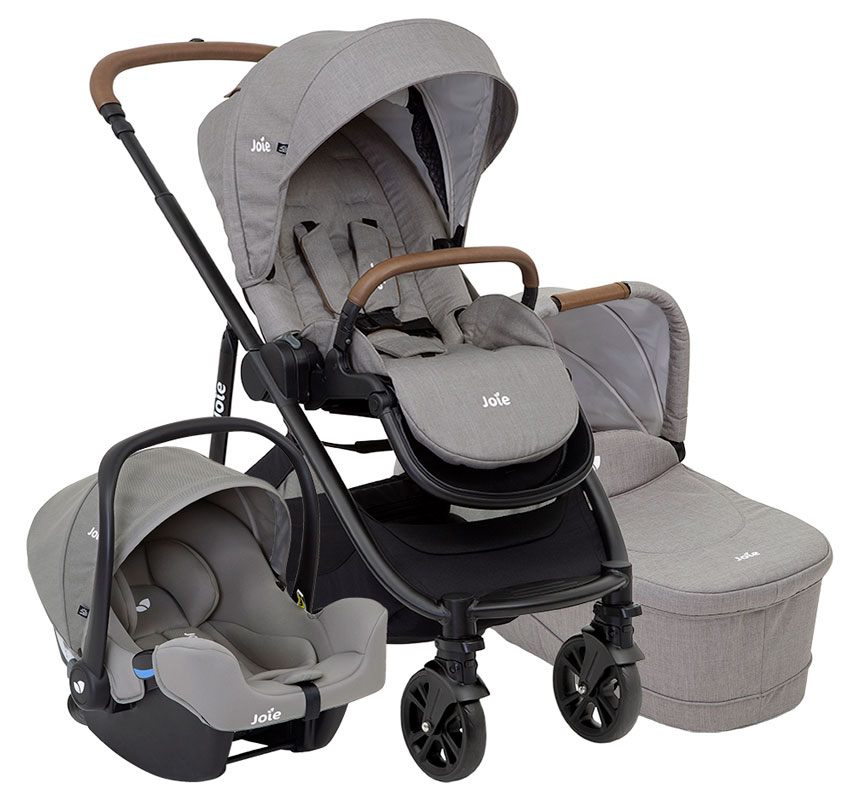 Joie Versatrax E 3in1 Kinderwagen - Gray Flannel