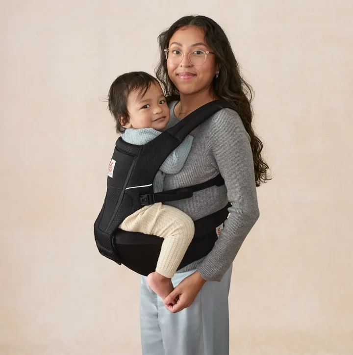 Ergobaby Alta Hüftsitz Babytrage Onyx Black