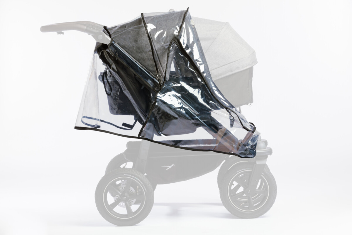 TFK Regenschutz - duo 2 - Sportkinderwagen (1 Einhang) TFK Regenschutz - duo 2 - Sportkinderwagen (1 Einhang)