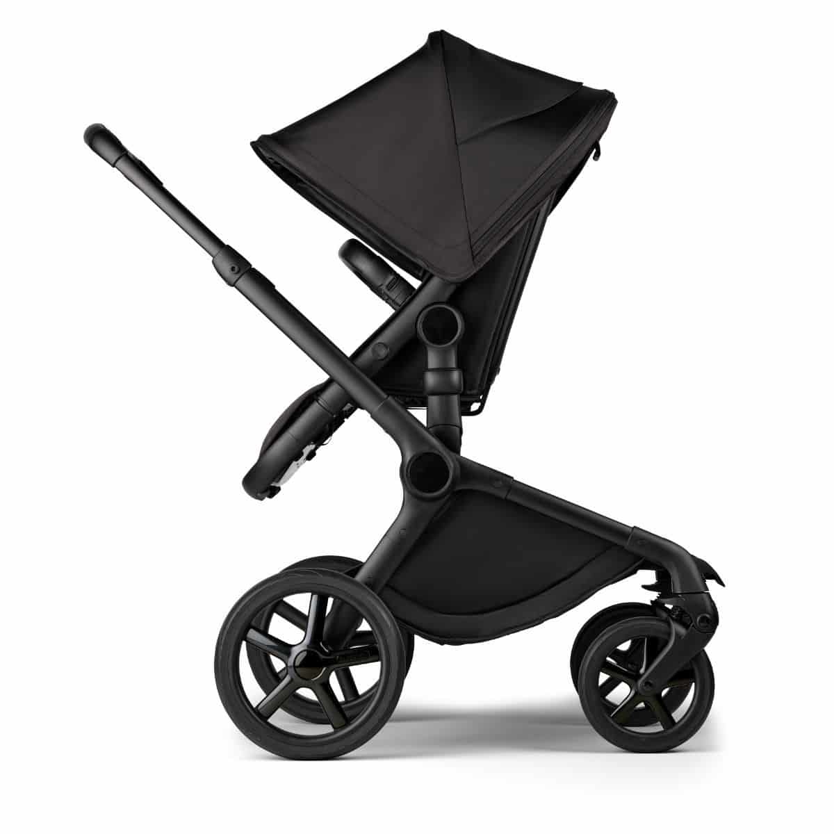 Bugaboo Fox5 Noir Kombikinderwagen Tiefschwarz