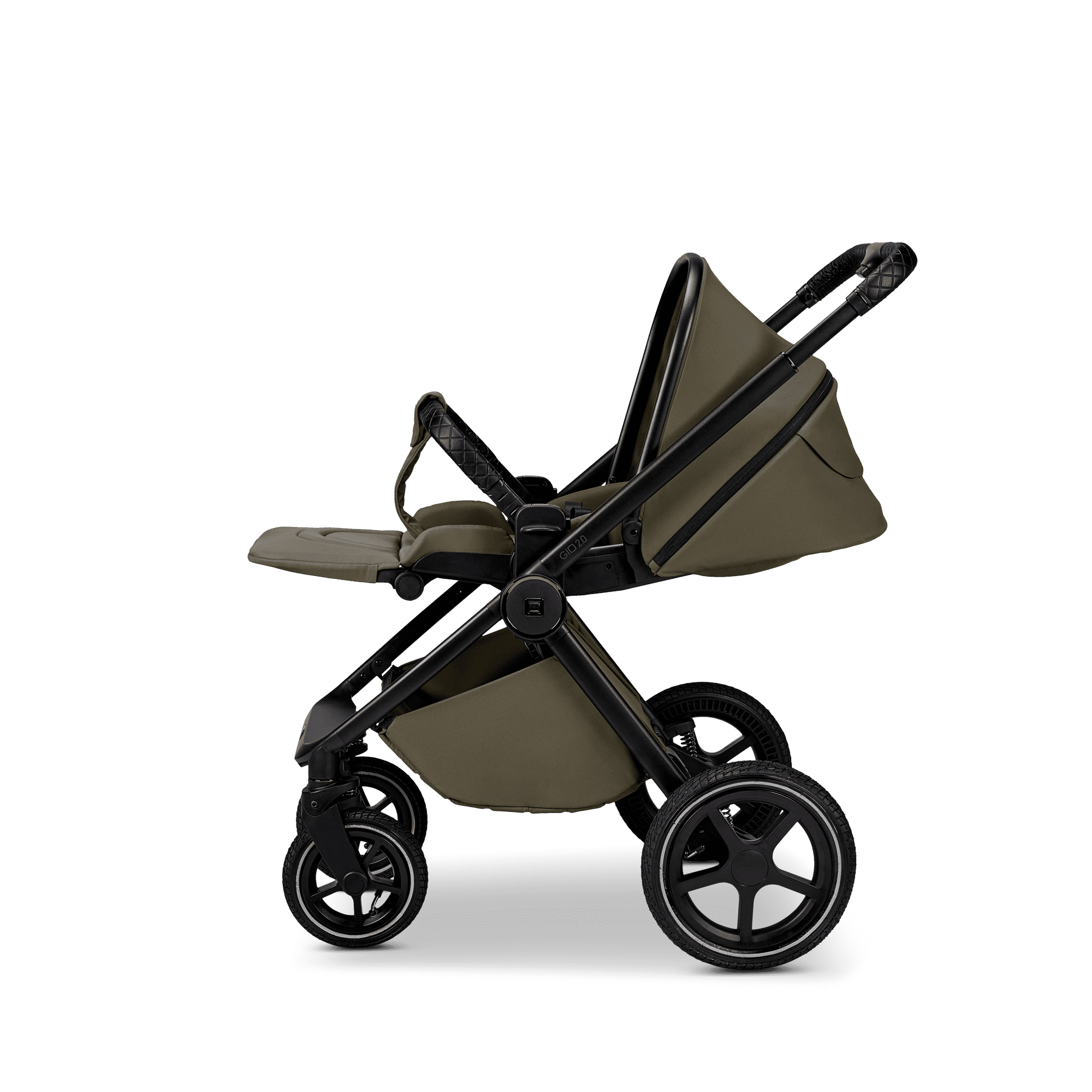 Moon GIO 2.0 Kombikinderwagen Moos 4in1 Set inkl. Babyschale und Basisstation Moon GIO 2.0 Kombikinderwagen Moos 4in1 Set inkl. Babyschale und Basisstation