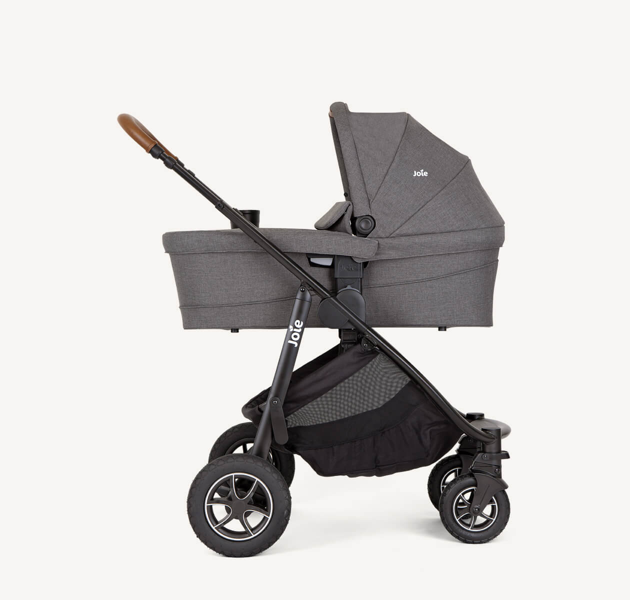 Joie Versatrax 3in1 Kinderwagen - Shell Gray Joie Versatrax 3in1 Kinderwagen - Shell Gray