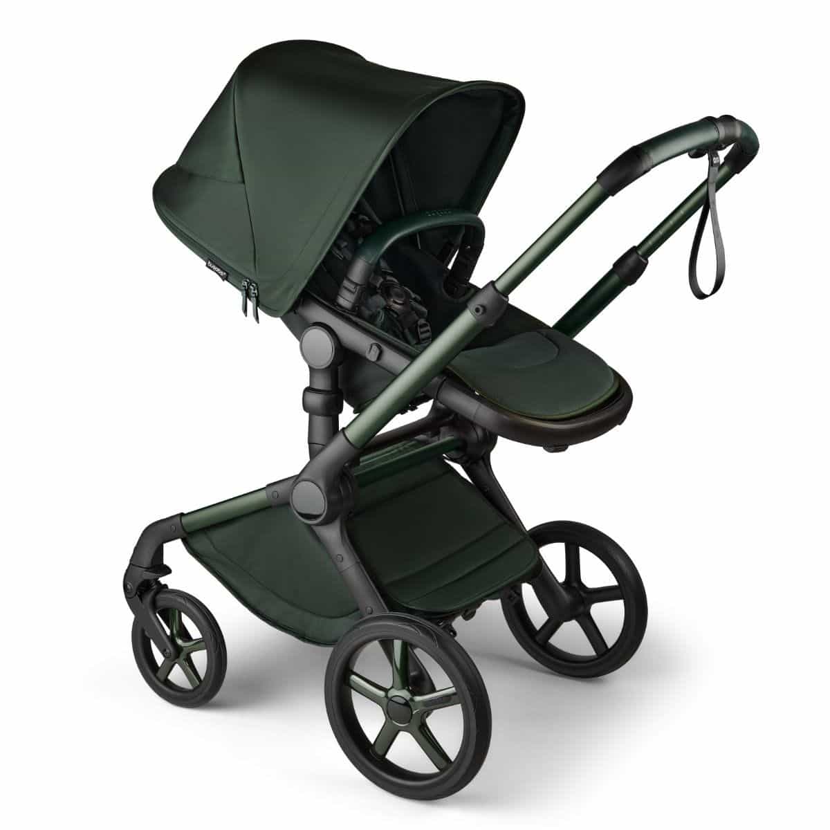 Bugaboo Fox5 Noir Kombikinderwagen Mitternachtsgrün