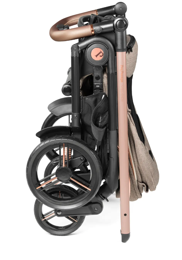 Peg Perego 3in1 Kombikinderwagen Veloce TC Brio inkl. Babyschale Primo Viaggio Lounge - Mon Amour