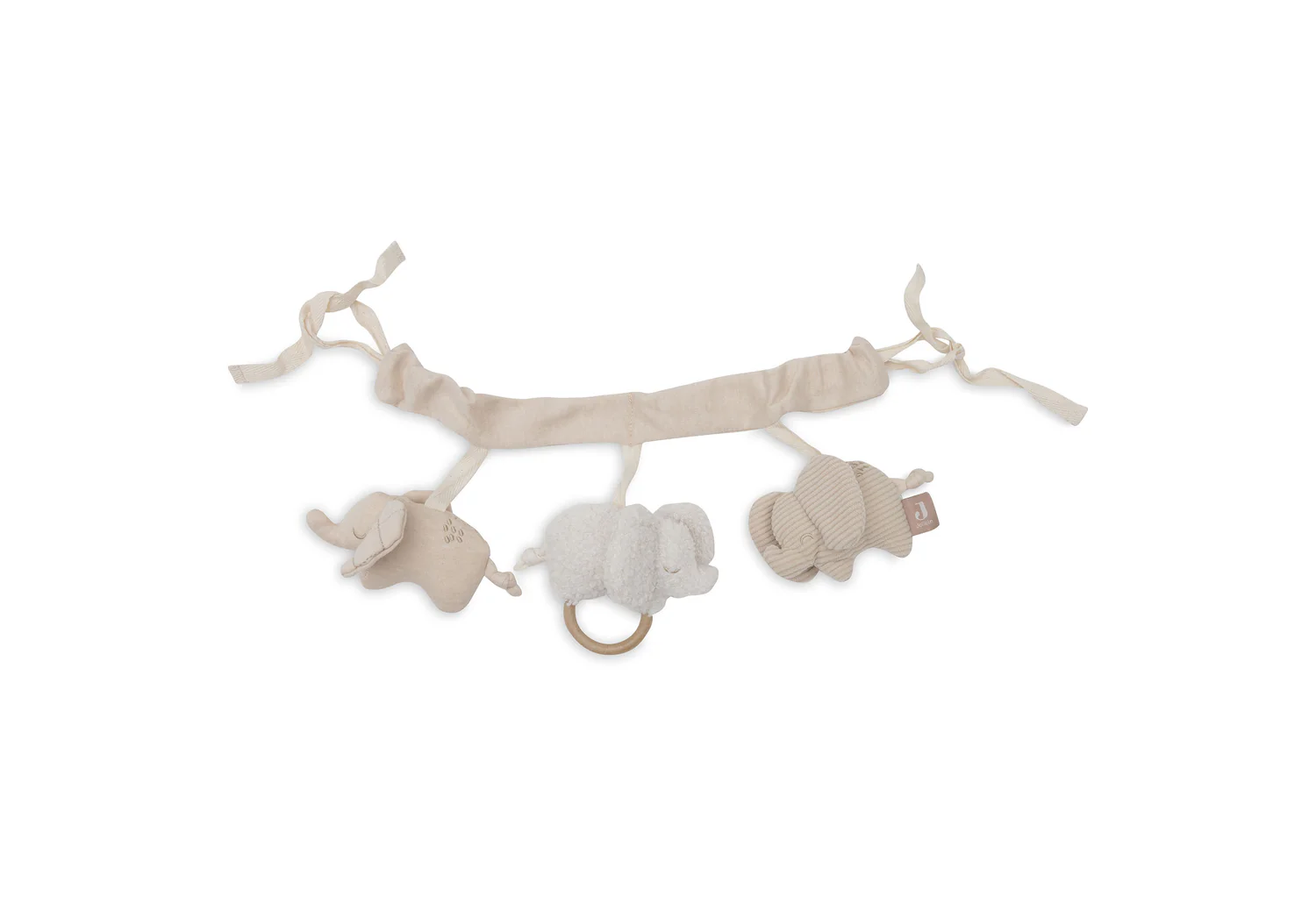 Jollein Kinderwagenkette - Elephant Tales