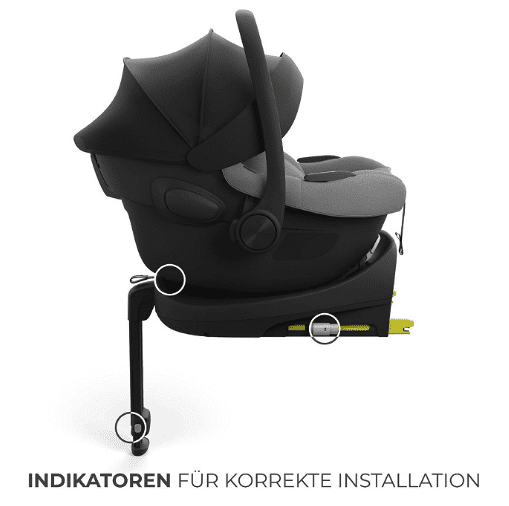 Kinderkraft Babyschale I-LITE Grau mit ENDURA SAFE Basisstation Kinderkraft Babyschale I-LITE Grau mit ENDURA SAFE Basisstation