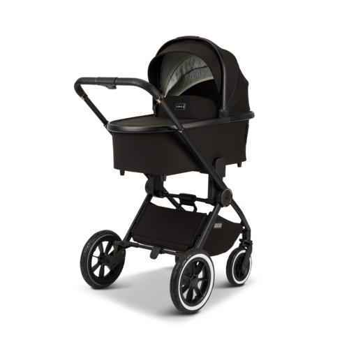 Moon GIO+ Kombikinderwagen Black Set 3in1 inkl. Cybex Cloud T i-Size grey Babyschale