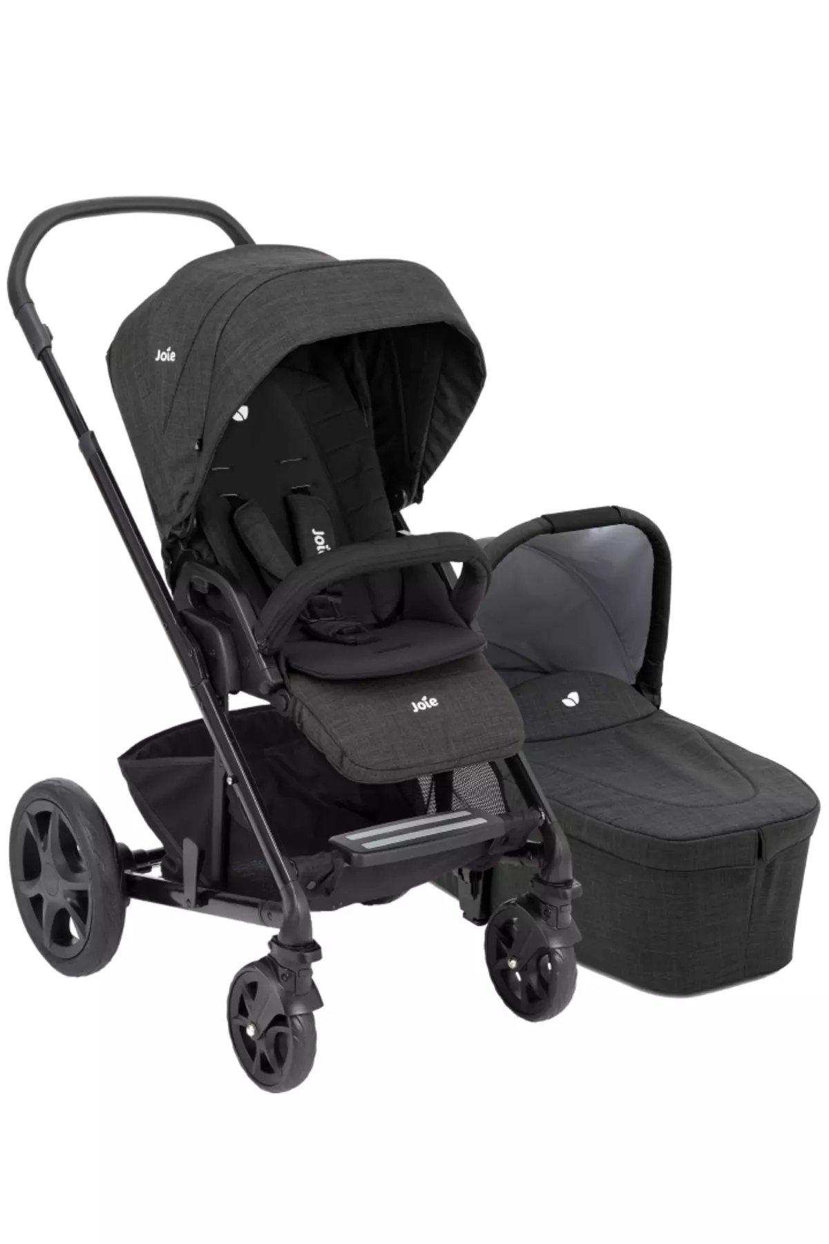Joie Chrome DLX Kombikinderwagen inkl. Fußsack, Adapter und Regenverdeck  Joie Chrome DLX Kombikinderwagen inkl. Fußsack, Adapter und Regenverdeck