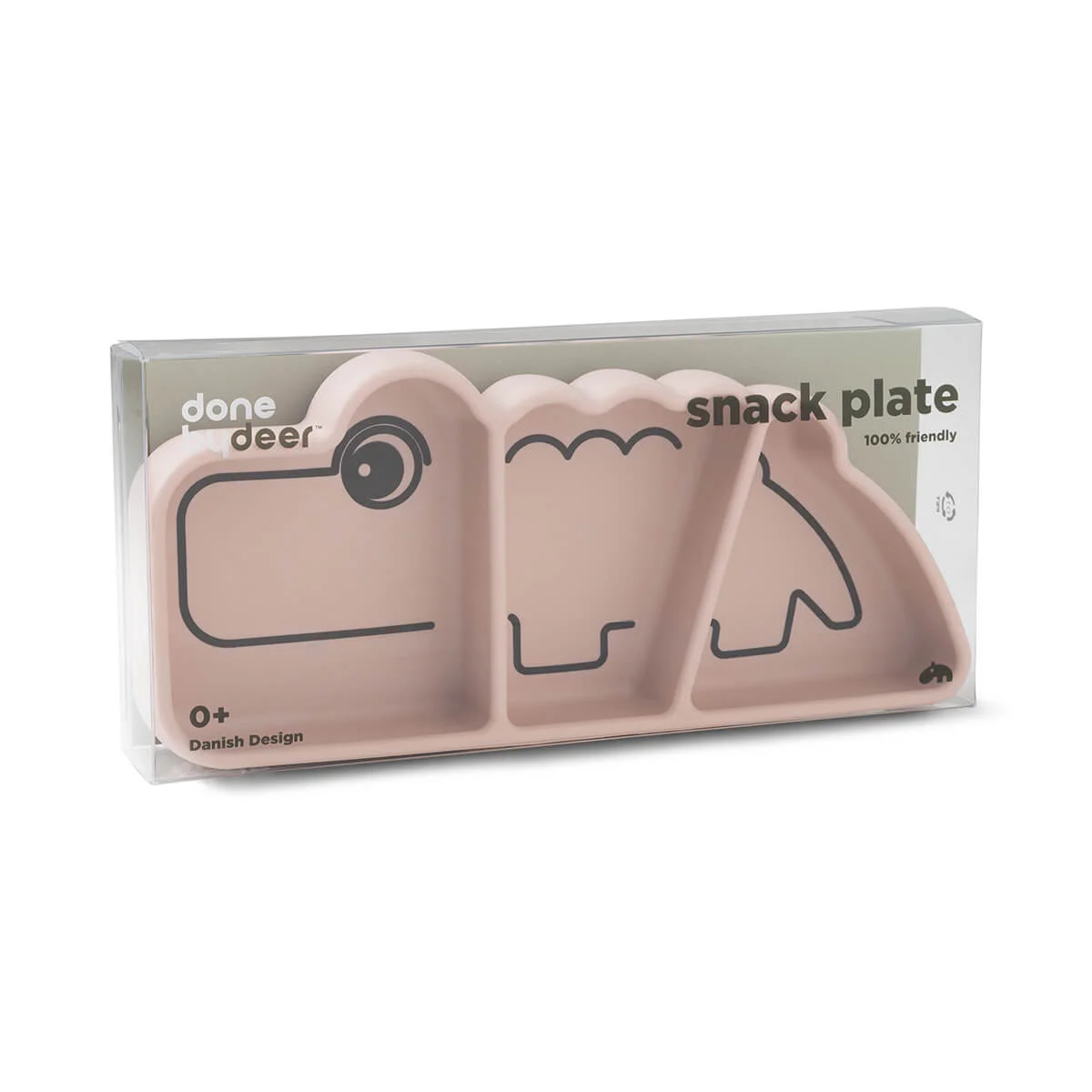 Done by Deer Stick & Stay Snackteller Croco Powder