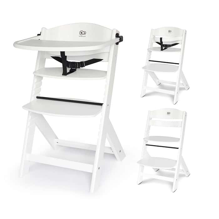 Kinderkraft Hochstuhl Enock full white