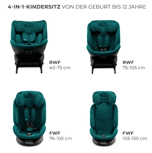 Kinderkraft Autositz XPEDITION 3 i-Size grün Kinderkraft Autositz XPEDITION 3 i-Size grün