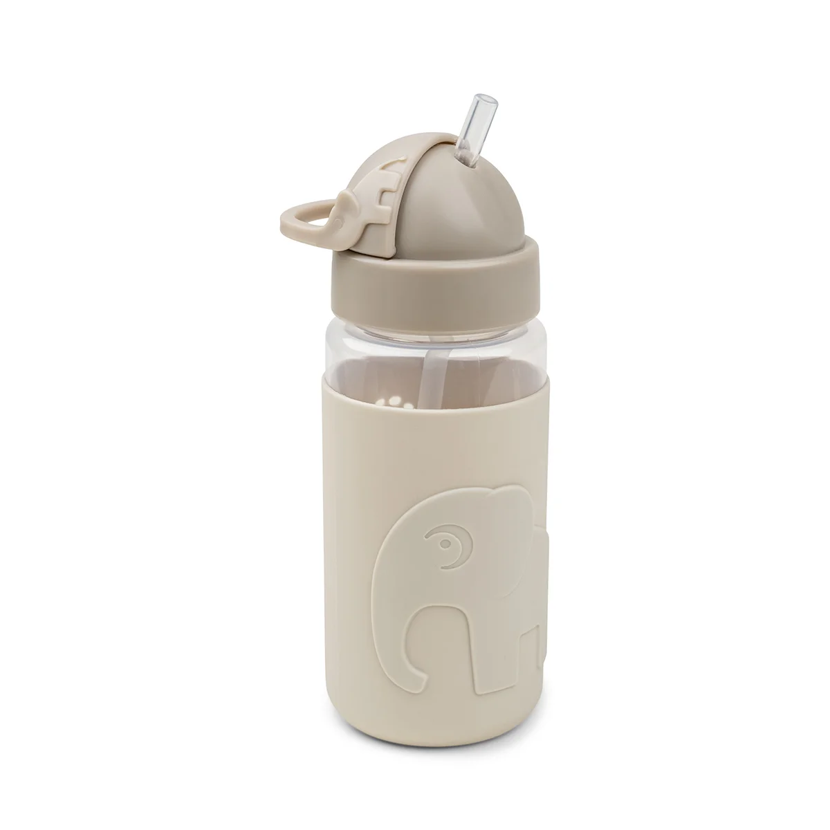 Done by Deer Trinkflasche mit Strohhalm Grey hier online günstig kaufen!