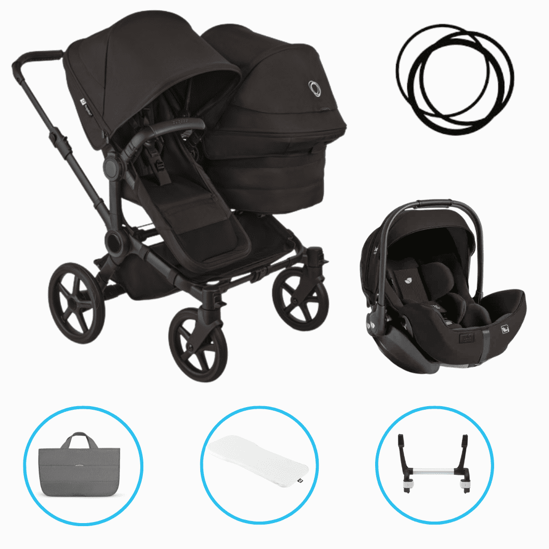 Bugaboo Donkey 6 Duo 3in1 Set Cocoa Brown inkl. i-Level Pro Eclipse