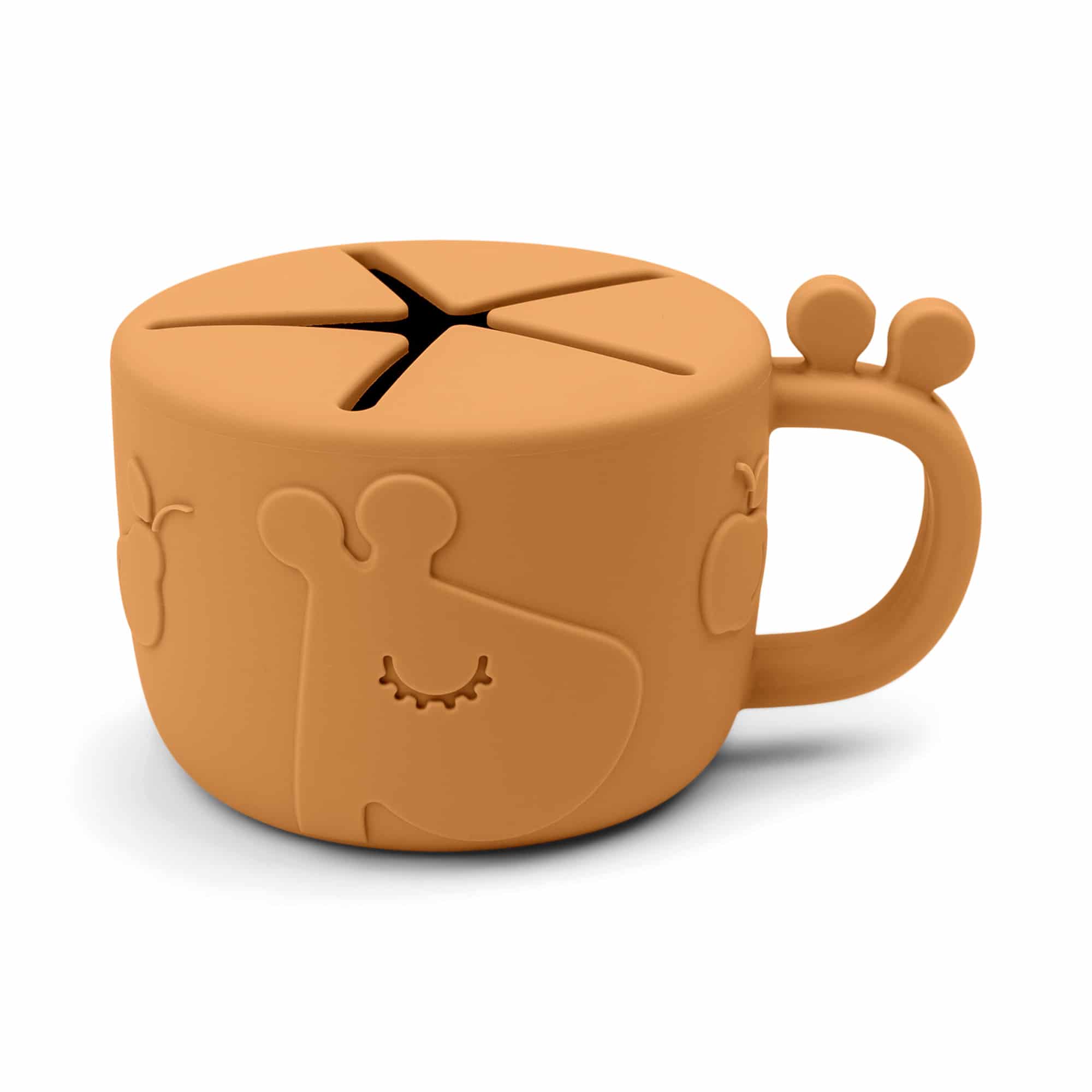 Done by Deer Peekaboo Snack Cup Mustard Done by Deer Peekaboo Snack Cup Mustard