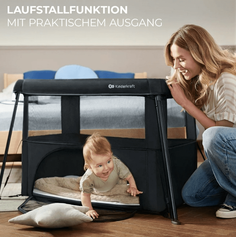 Kinderkraft 3in1 Reisebett CAMI schwarz Kinderkraft 3in1 Reisebett CAMI schwarz