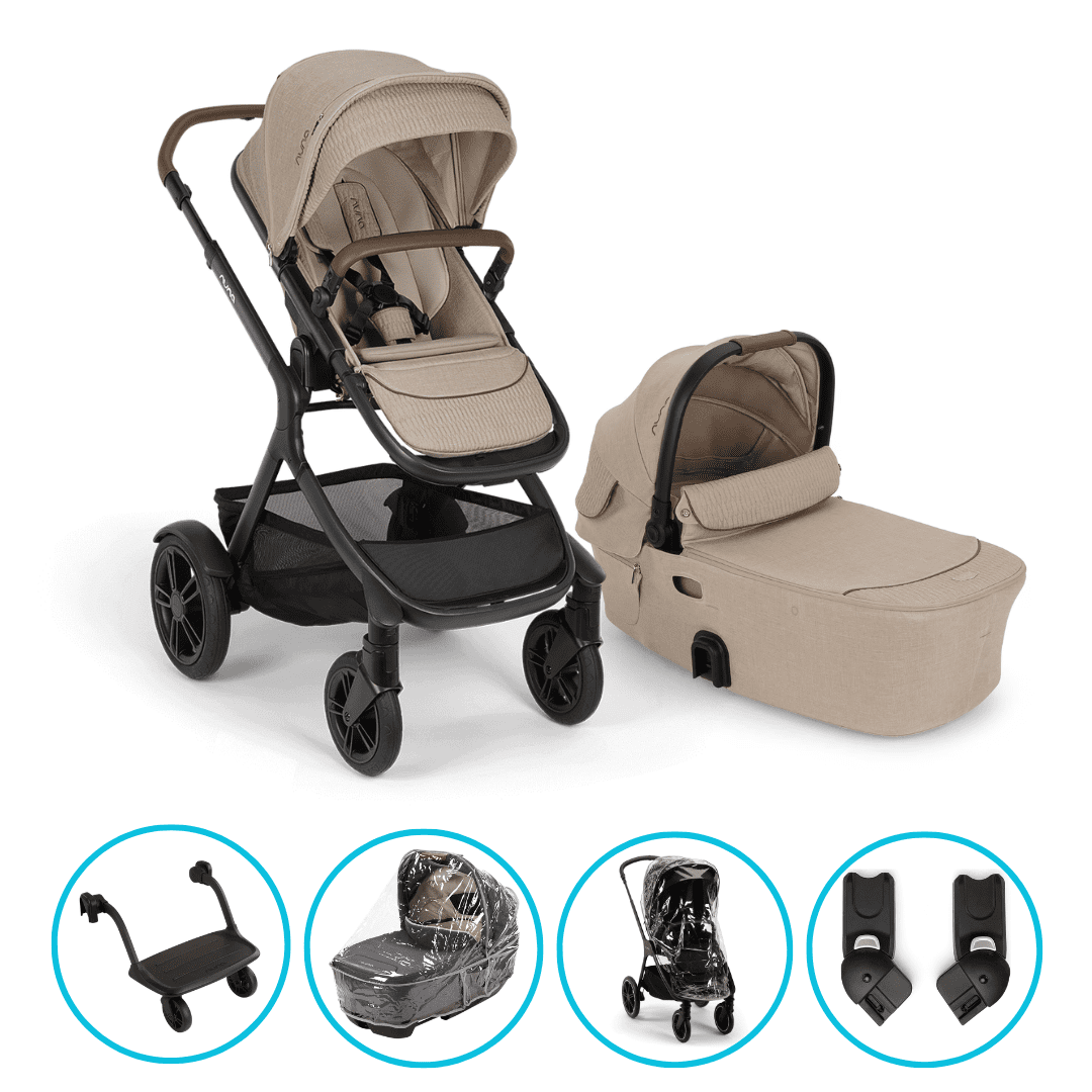 Nuna DEMI next 2in1 Kinderwagen Cosmopolitan inkl. Rider Board