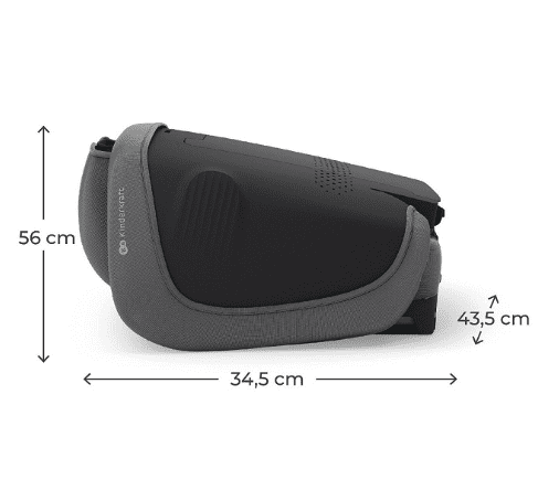 Kinderkraft Autokindersitz UNITY 2 i-Size - grau