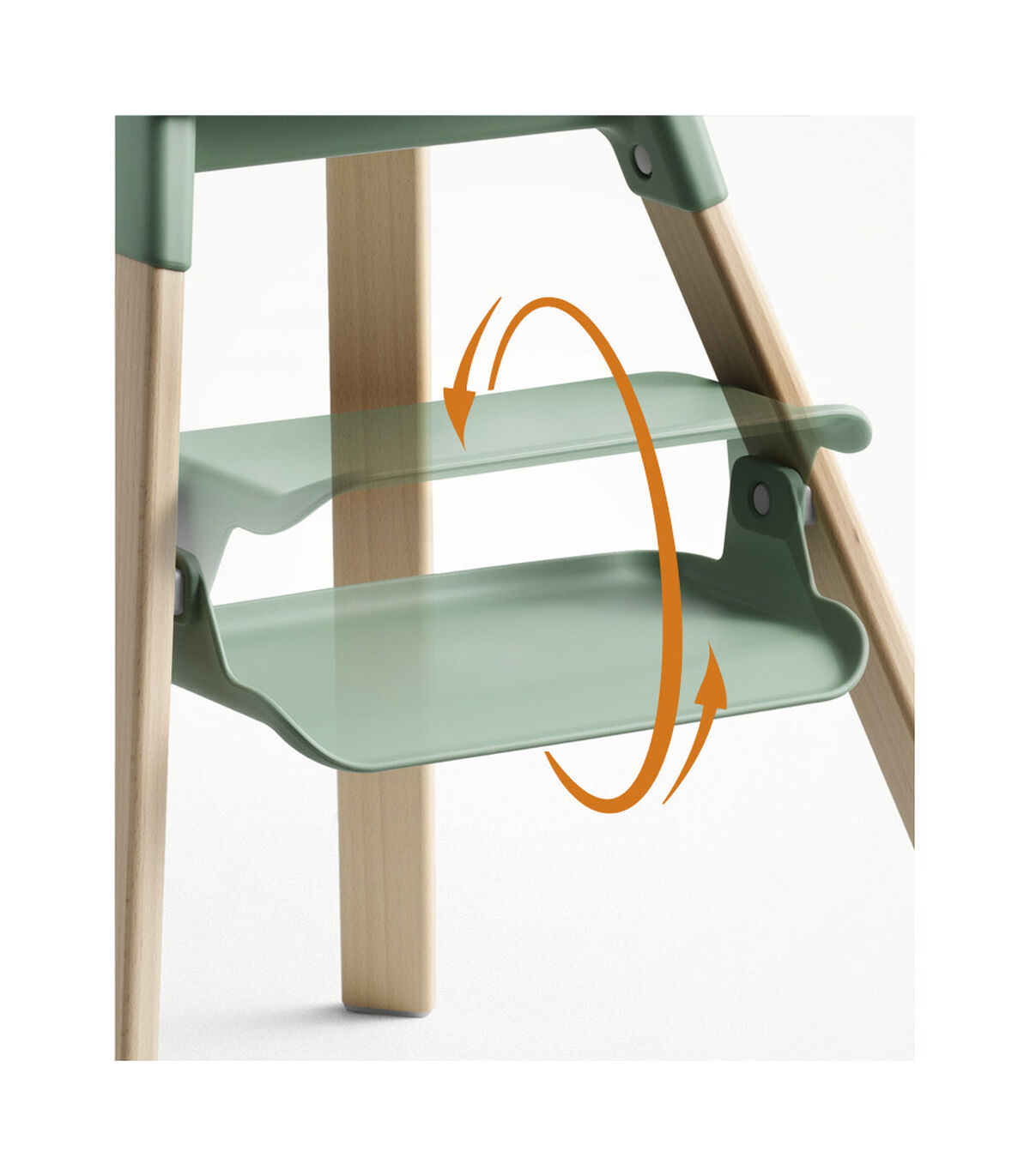 Stokke Clikk Hochstuhl Clover Green Stokke Clikk Hochstuhl Clover Green