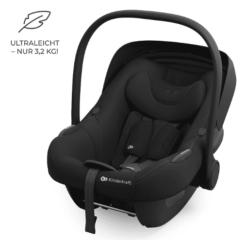 Kinderkraft Babyschale I-LITE Schwarz mit ENDURA SAFE Basisstation Kinderkraft Babyschale I-LITE Schwarz mit ENDURA SAFE Basisstation