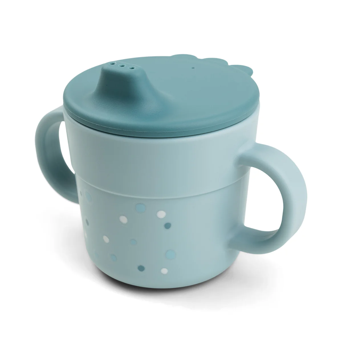 Done by Deer Schnabelbecher/ Foodie spout cup blue Done by Deer Schnabelbecher/ Foodie spout cup blue