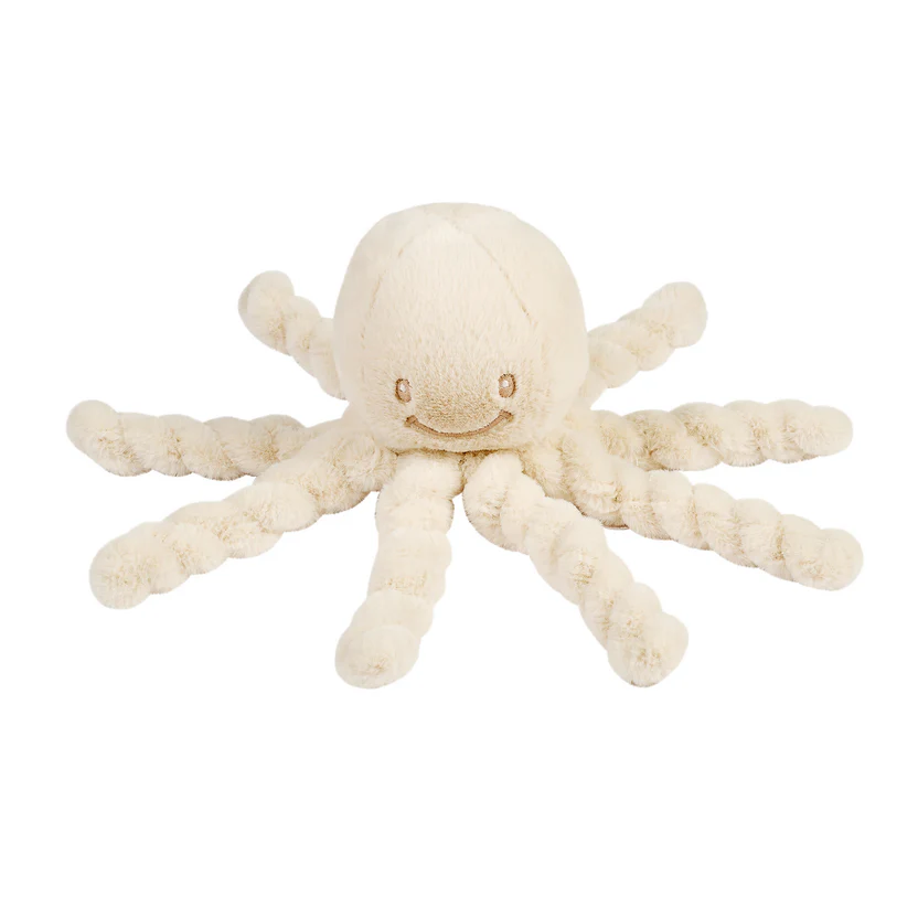 Nattou LAPIDOU Doudou Kuschel-Oktopus Sand