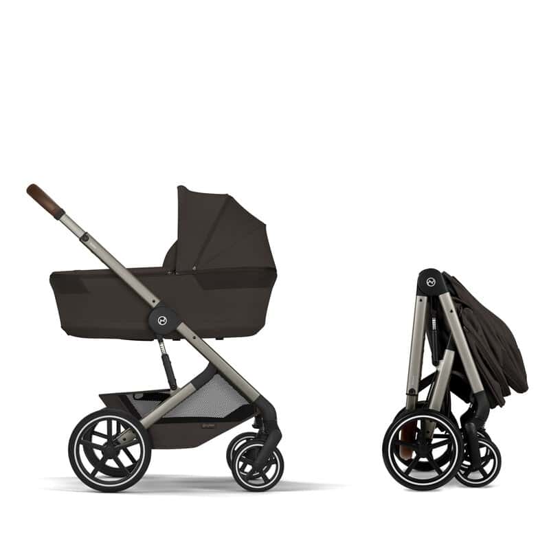 CYBEX Balios S Lux mit faltbarer Wanne - Chocolate Brown