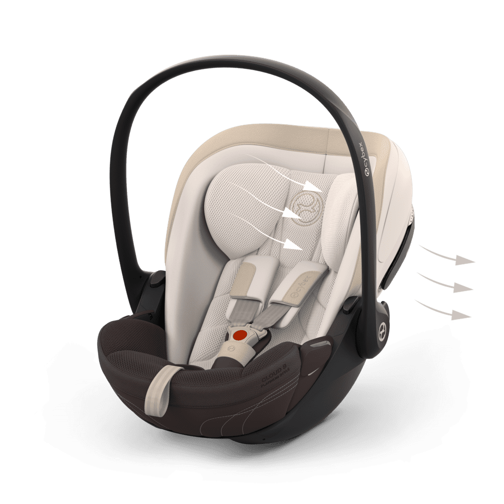 Cybex Cloud S Style Babyschale Amber Brown