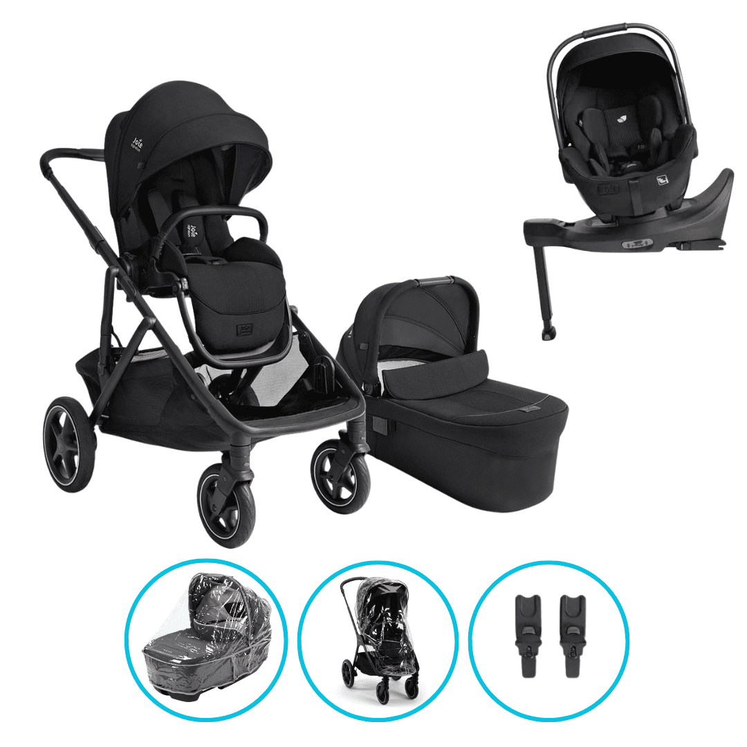 Joie Signature 8in1 Kombikinderwagen-Set Versiti Eclipse inkl. i-Level Pro Eclipse und Base Encore