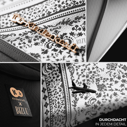 Kinderkraft x BIZUU Buggy Pilot 2 lunar black Kinderkraft x BIZUU Buggy Pilot 2 lunar black