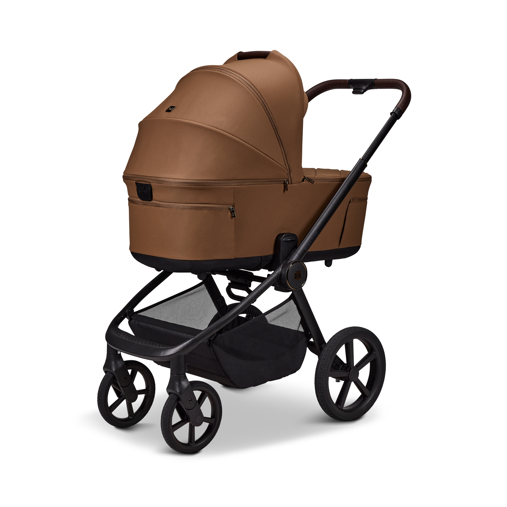 Moon RESEA Fold Kombikinderwagen Cognac