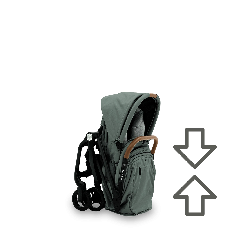 my junior PICO 3 mit Wanne Sage Green