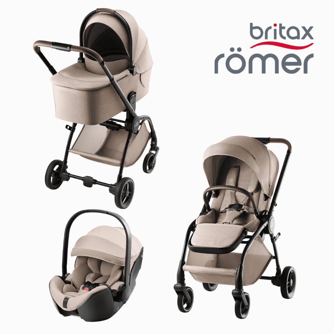 Britax Römer 3in1 Comfort-Set RIO Style inkl. BABY-SAFE PRO Teak