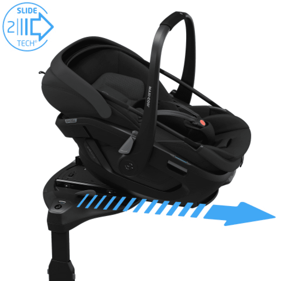 Maxi Cosi Maxi-Cosi Coral Slide Pro Babyschale Onyx Black