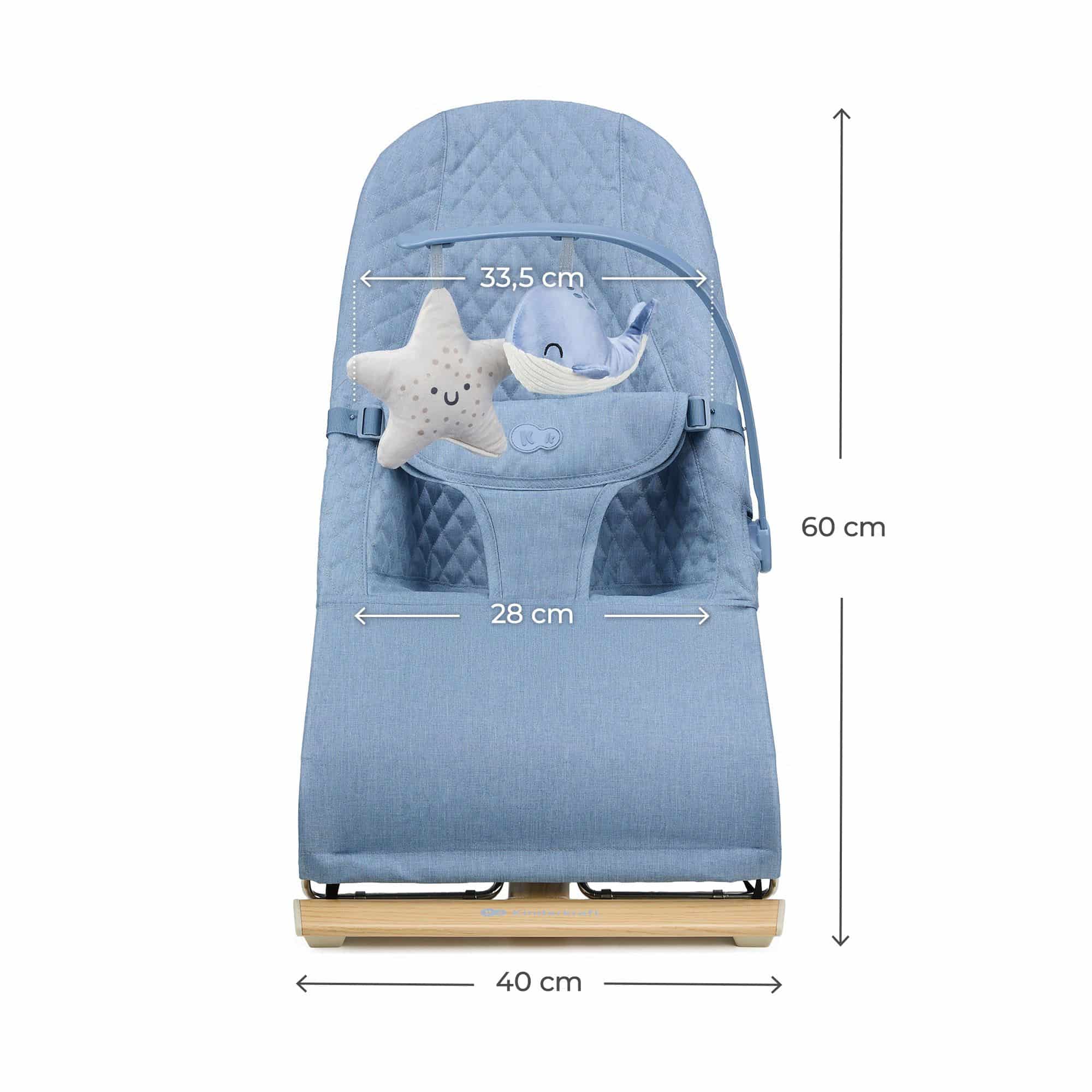 Kinderkraft Babywippe MIMI Blau