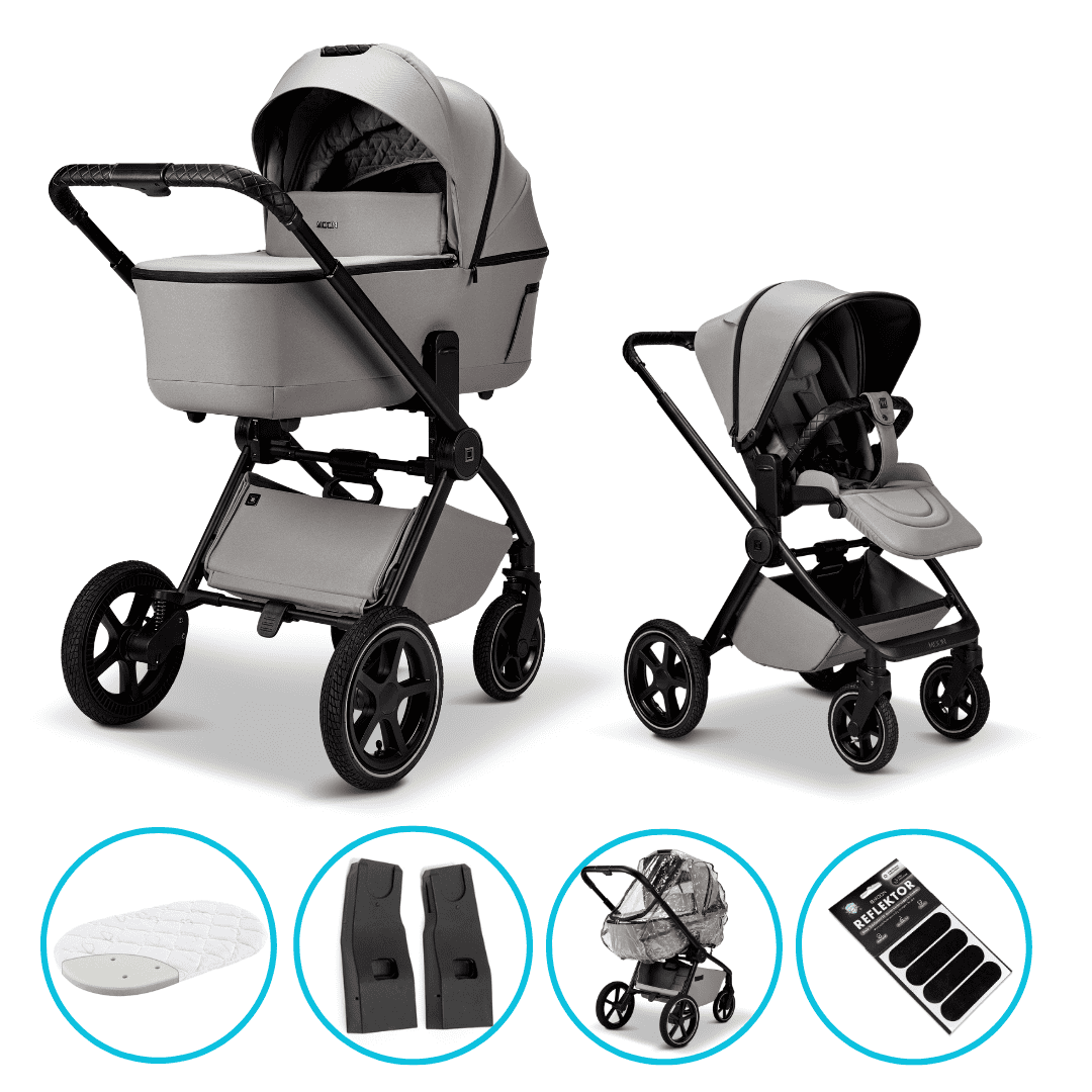 Moon GIO 2.0 Kombikinderwagen Ghost