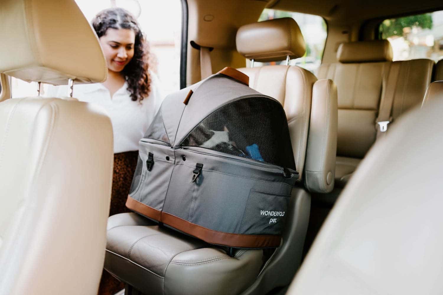 Wonderfold P2 Hundebuggy Graphitgrau