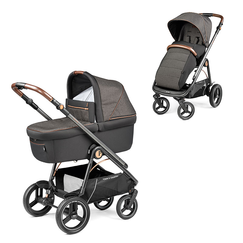 Peg Perego Veloce Kombikinderwagen inkl. Culla Belvedere Babywanne