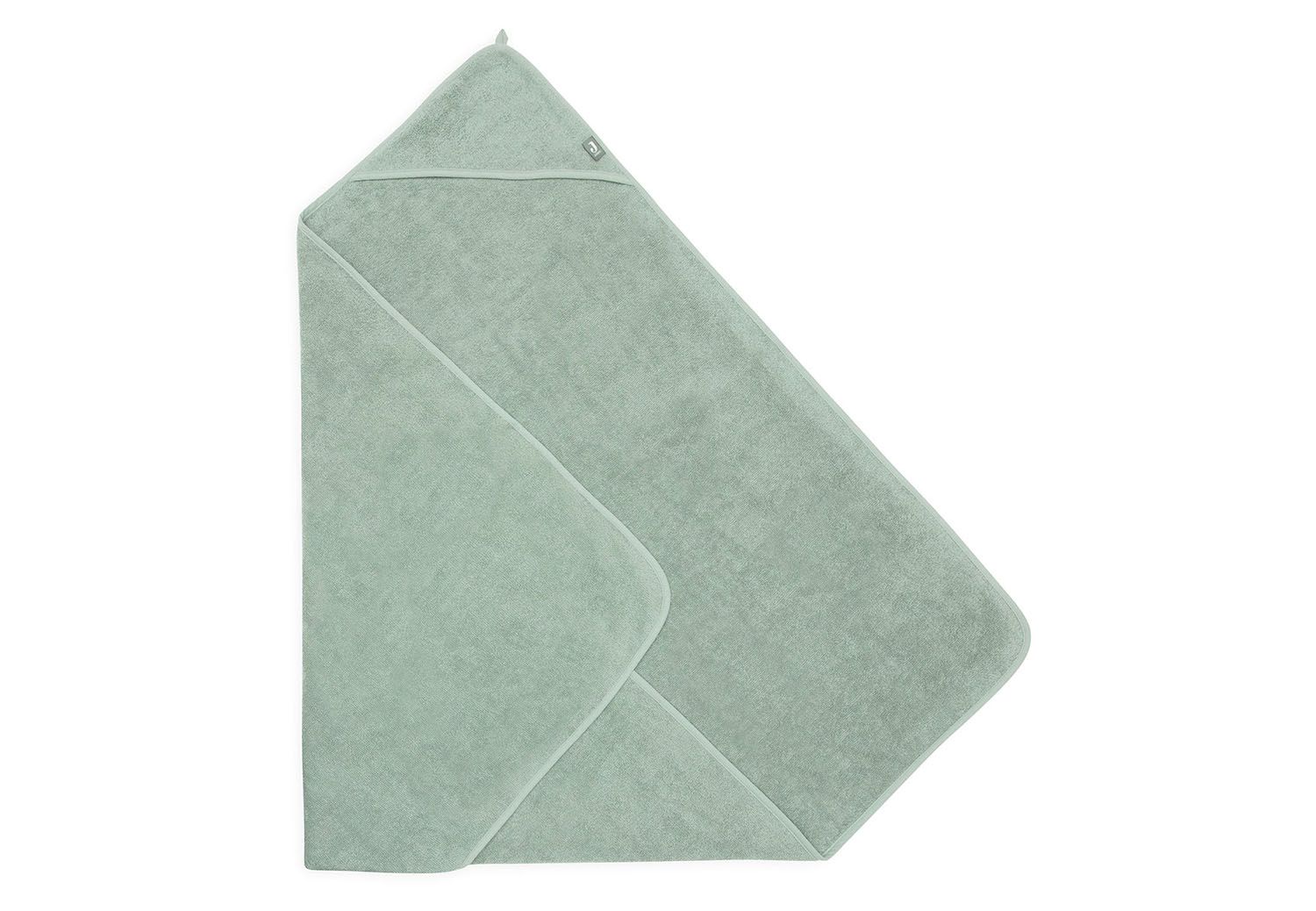 Jollein Kapuzenhandtuch Frottee Ash Green 100x100