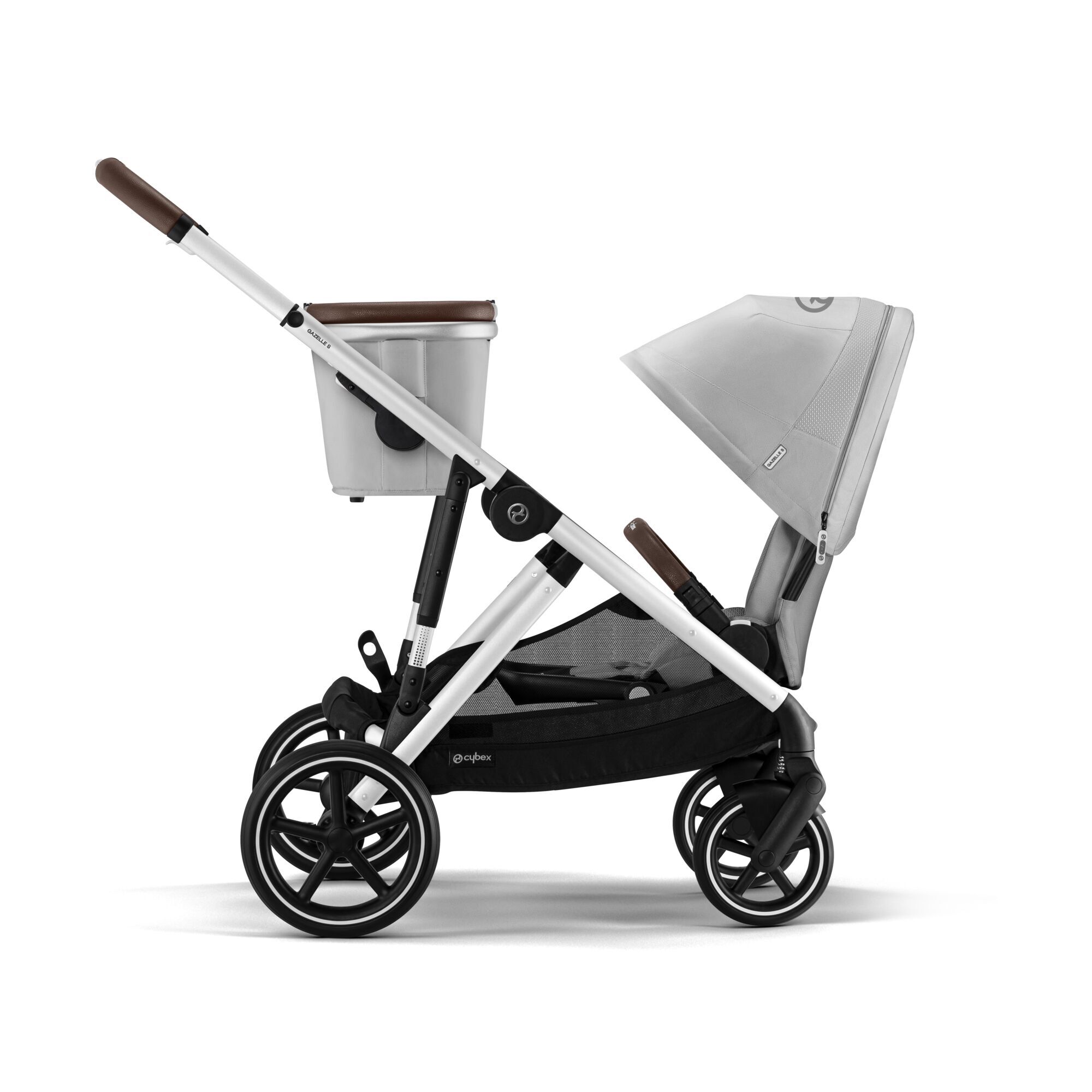 CYBEX Gazelle S - Silver / Lava Grey CYBEX Gazelle S - Silver / Lava Grey