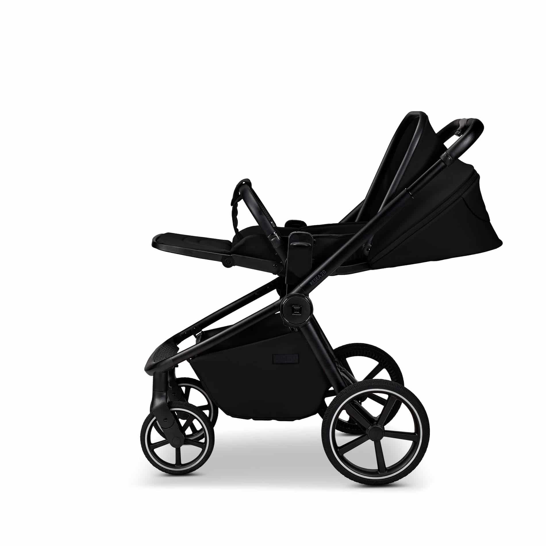 Moon RESEA 2.0 Kombikinderwagen onyx 3in1 Set inkl. Babyschale 