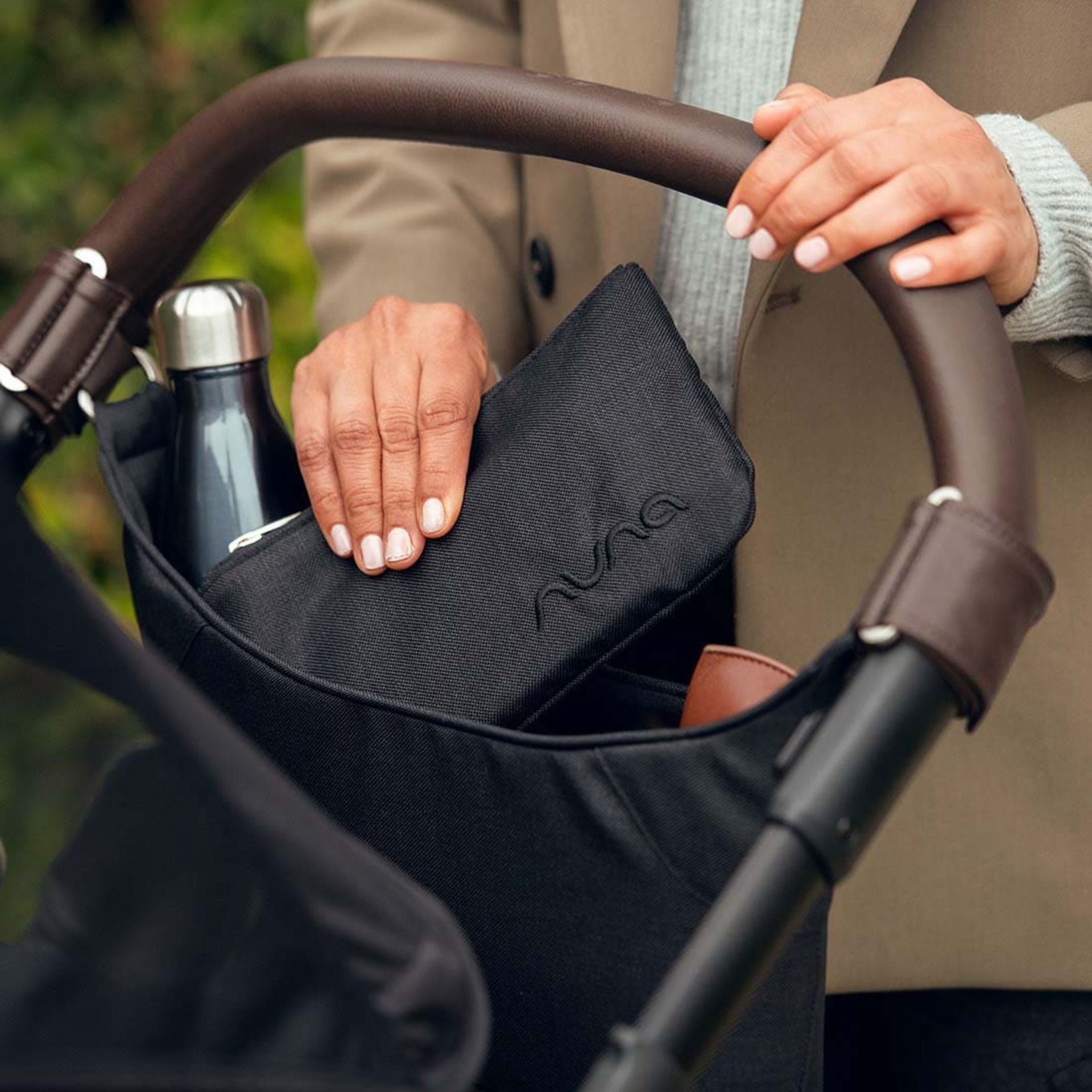 Nuna Kinderwagen Organizer Caviar