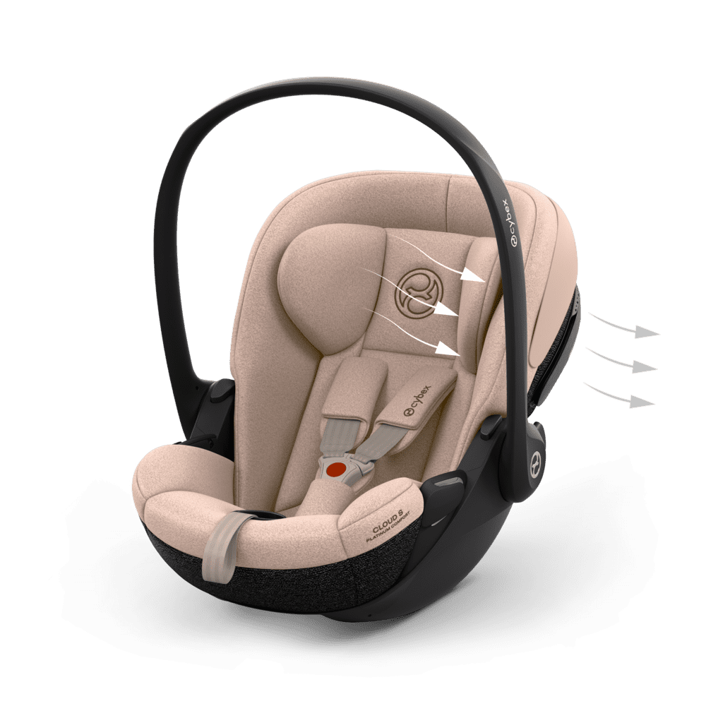 Cybex Cloud S Komfort Babyschale Cozy Beige