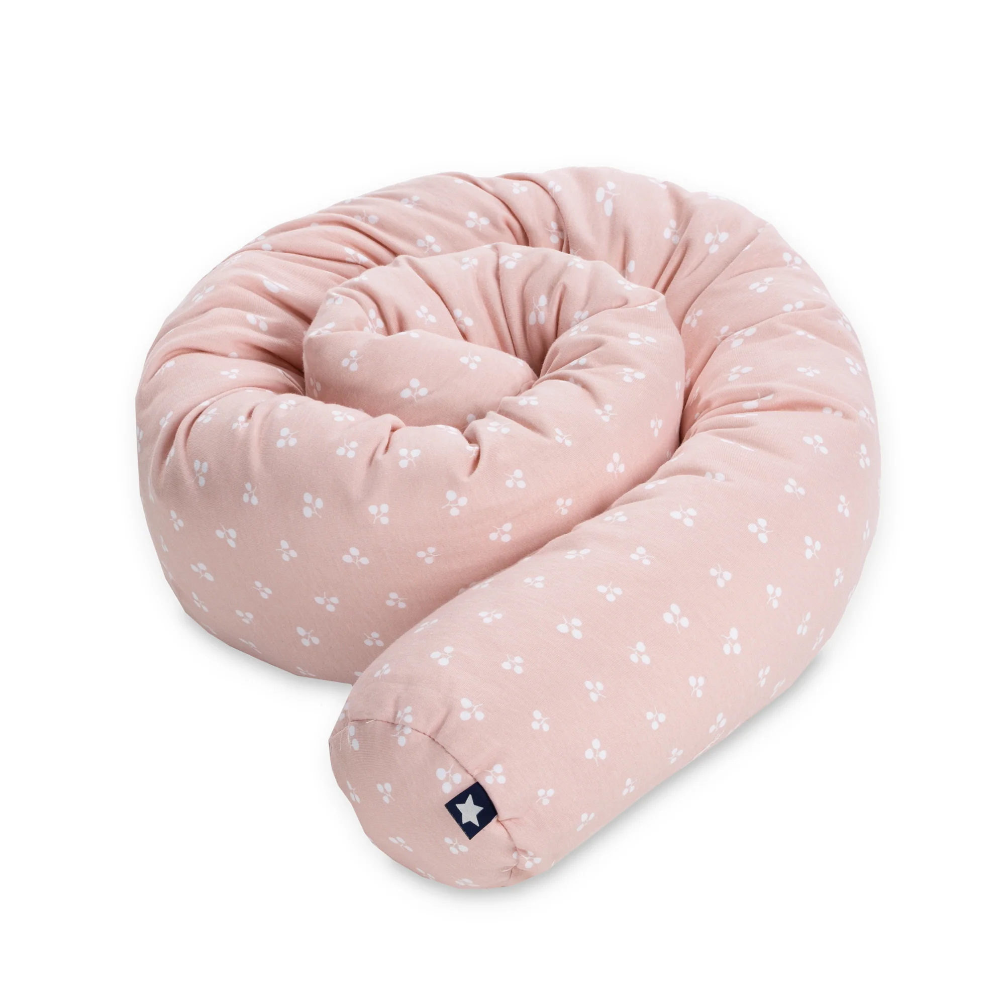 personalisierte Bettschlange Jersey Cotton 180cm mit Namen Leafy 1 personalisierte Bettschlange Jersey Cotton 180cm mit Namen Leafy 1