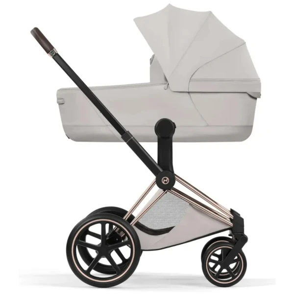  Cybex Priam Style Kinderwagen Set 3in1 Rosegold / City Grey inkl. Cloud T Plus Sepia Black