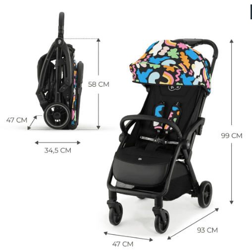 Kinderkraft Apino Buggy happy shapes