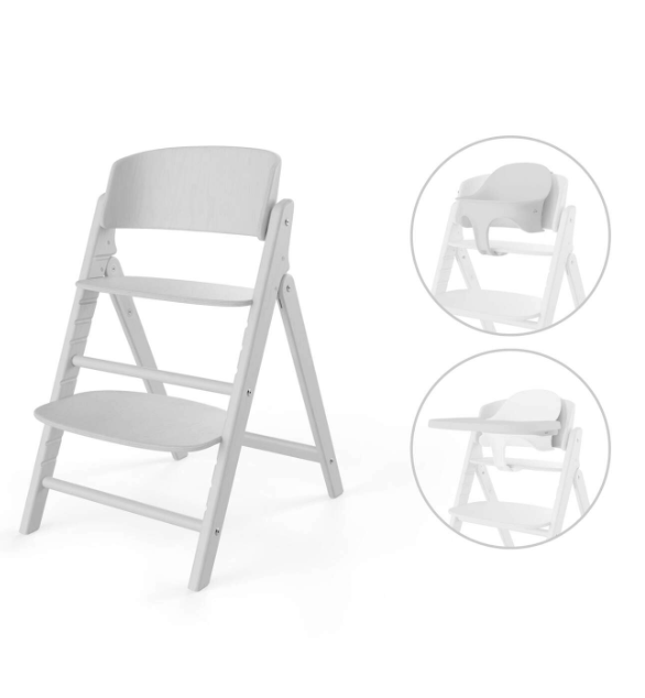 Cybex Hochstuhl Click & Fold All White 