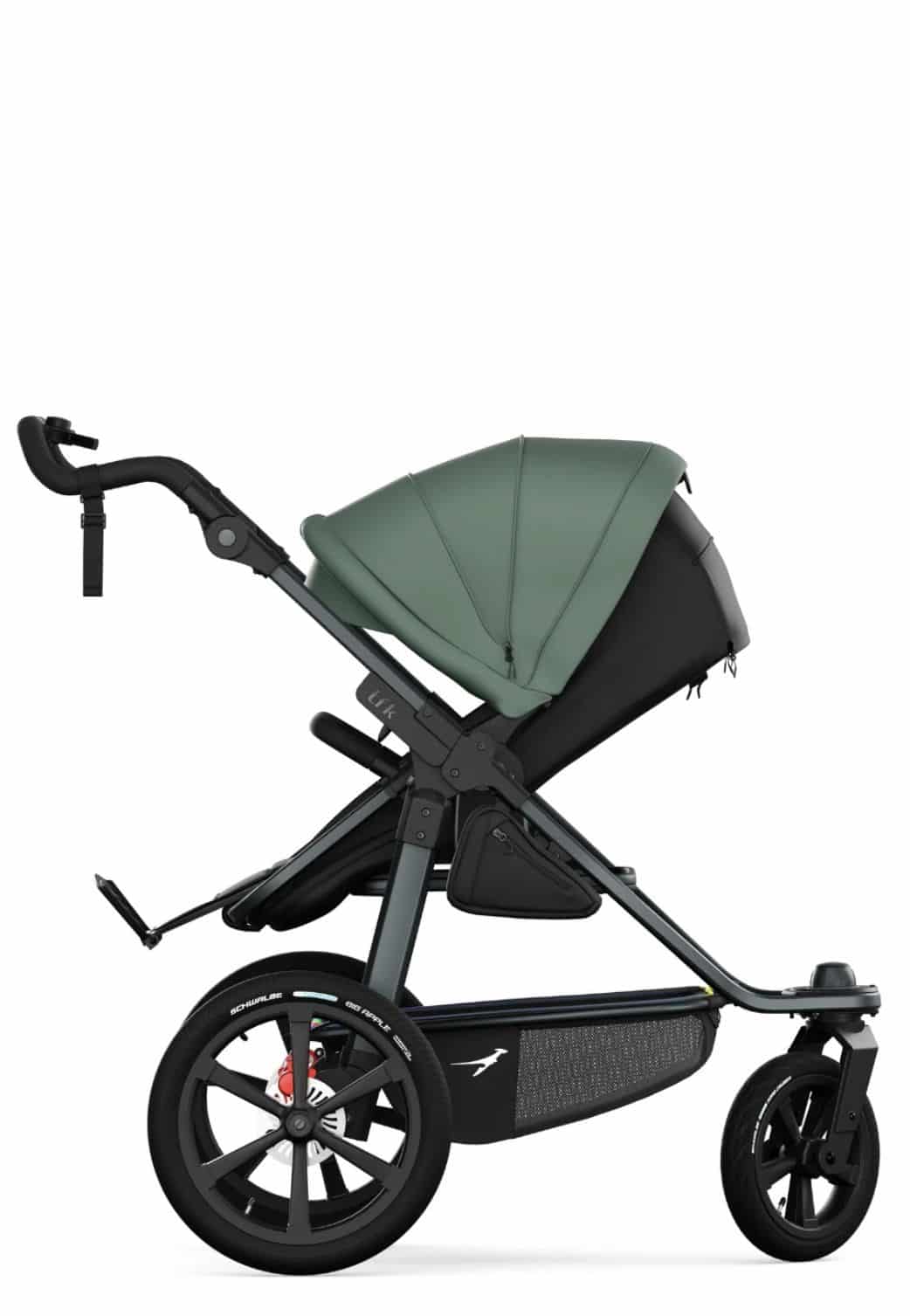 TFK Pro - Kombikinderwagen (inkl. Sicherheitskit bis zum 31.07.2025) - olive 