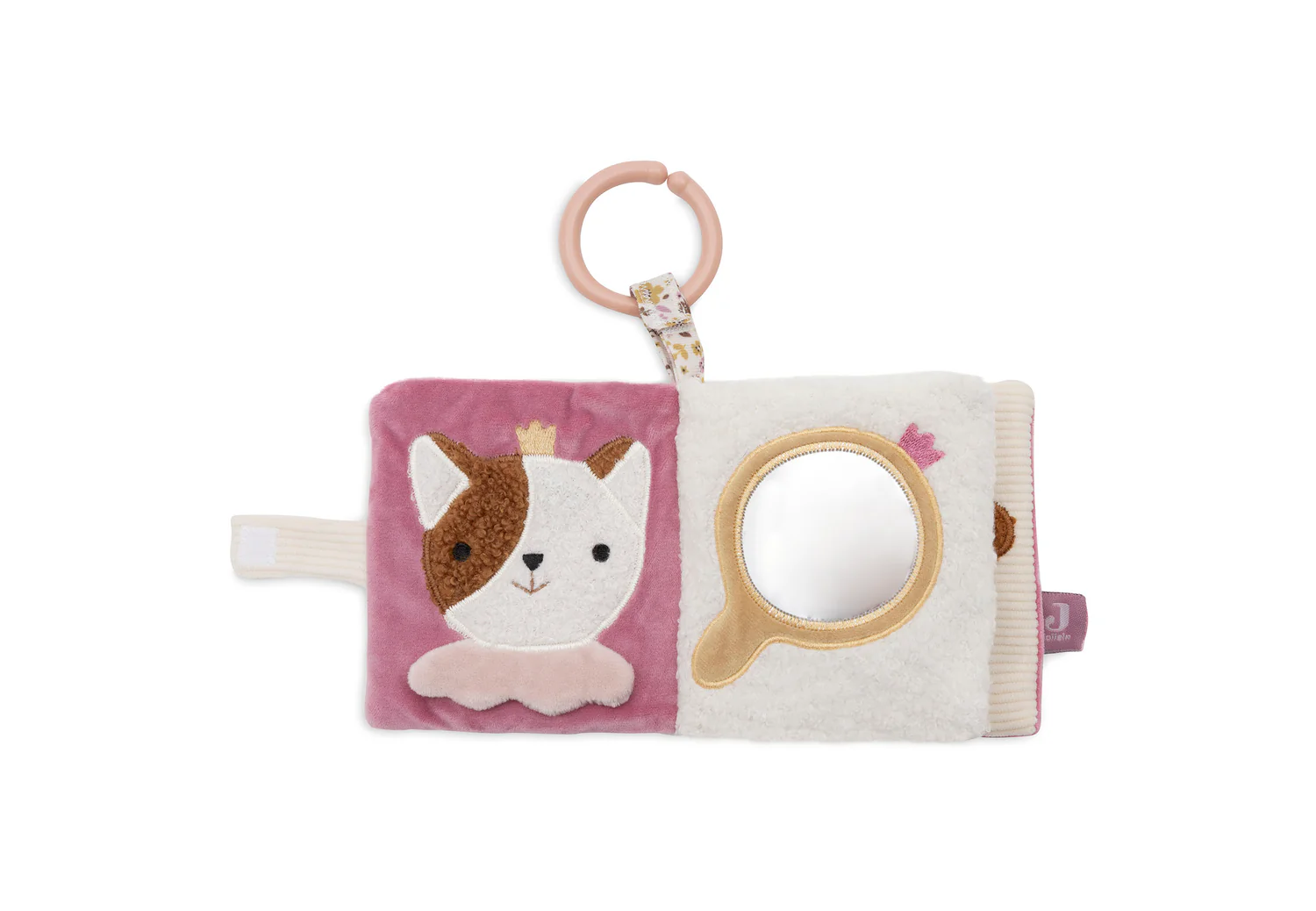 Jollein Stoffbuch mit Aktivitäten Flower Fairies